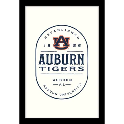  Aub | Auburn 11 X 16 Framed Wood Sign | Alumni Hall