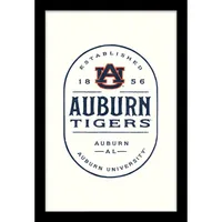  Aub | Auburn 11 X 16 Framed Wood Sign | Alumni Hall