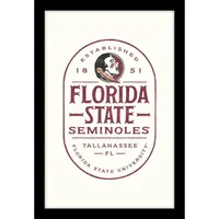  Fsu | Florida State 11 X 16 Framed Wood Sign | Alumni Hall