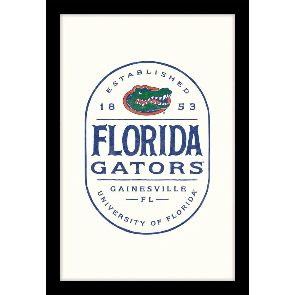  Gators | Florida 11 X 16 Framed Wood Sign | Alumni Hall