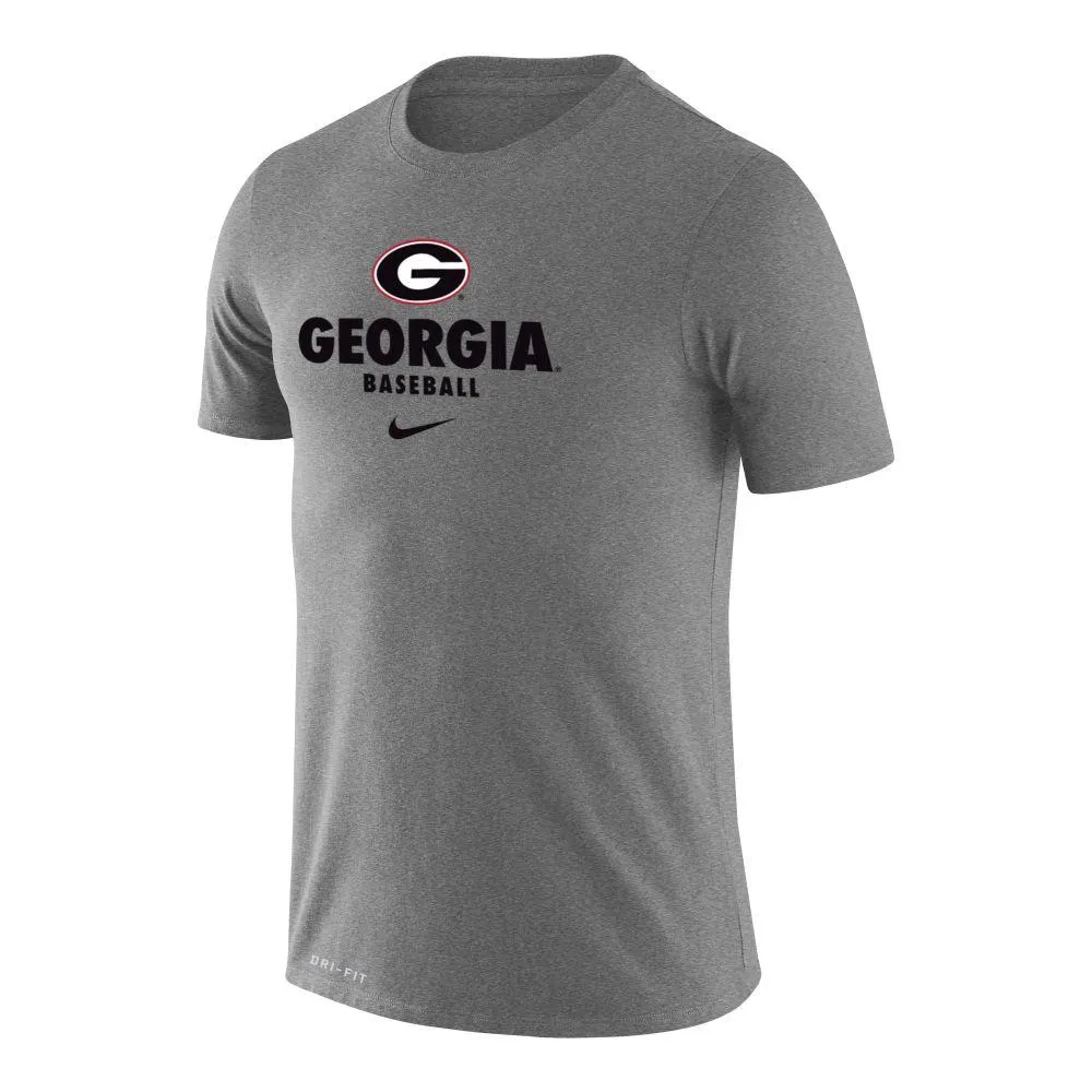 Dawgs | Georgia Nike Legend Baseball Dri- Fit Tee Alumni Hall