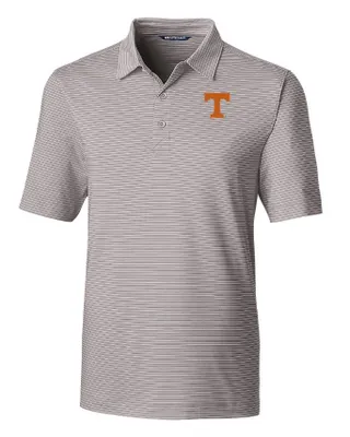 Vols | Tennessee Cutter & Amp ; Buck Forge Pencil Stripe Polo Alumni Hall