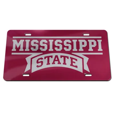  Bulldogs | Mississippi State Wincraft 5 X 7 Stack License Plate | Alumni Hall