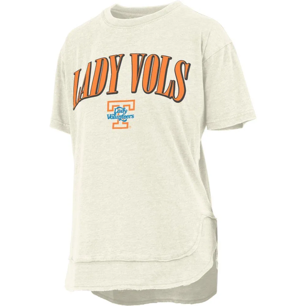 Lady Vols | Tennessee Pressbox Primetime Arch Poncho Tee Alumni Hall