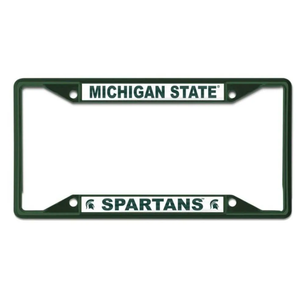  Spartans | Michigan State Wincraft License Plate Frame | Alumni Hall