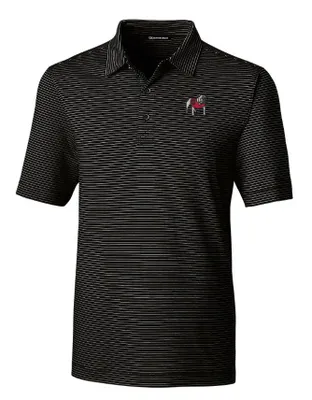 Georgia Cutter & Buck Forge Pencil Stripe Polo