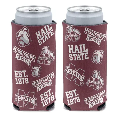  Bulldogs | Mississippi State Wincraft 12oz Slim Scatter Can Cooler | Alumni Hall
