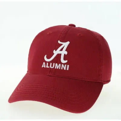  Bama | Alabama Legacy A Logo Over Alumni Adjustable Hat | Alumni Hall