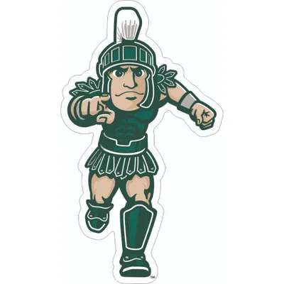  Spartans | Michigan State 6  Running Sparty Magnet | Alumni Hall