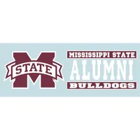  Bulldogs | Mississippi State 6  Alumni Bar Decal | Alumni Hall