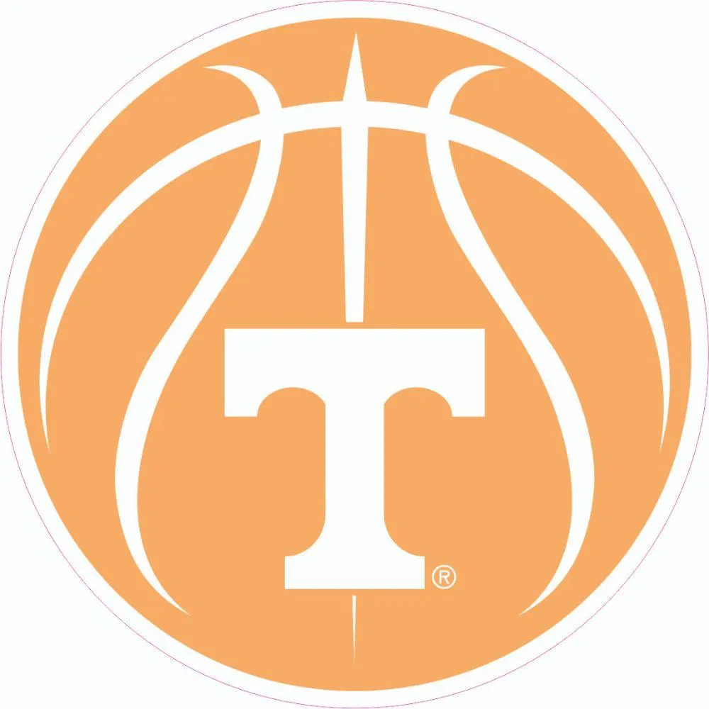  Vols | Tennessee 4  Basketball Decal | Alumni Hall
