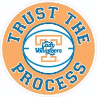  Lady Vols | Tennessee Lady Vols 4  Trust The Process Decal | Orange Mountain Designs