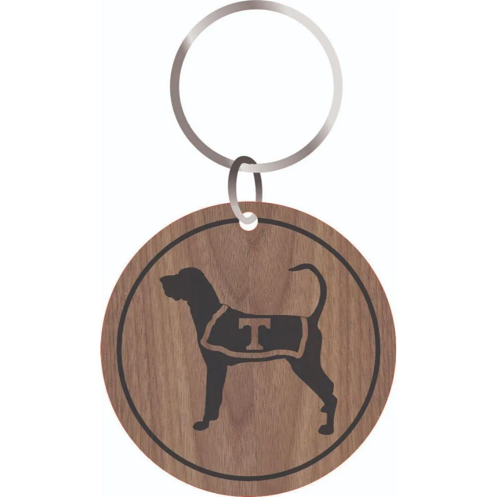  Vols | Tennessee Smokey Wood Keychain | Alumni Hall