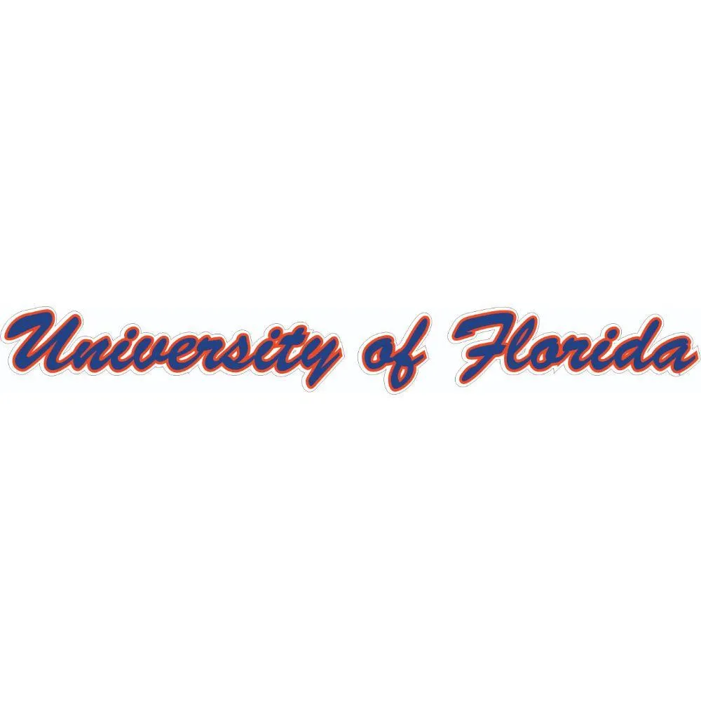  Gators | University Of Florida Script 19  Decal | Alumni Hall