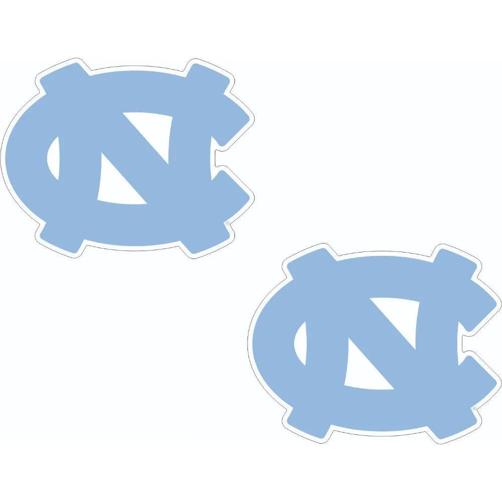  Unc | Carolina 2  2- Pack Decals | Alumni Hall