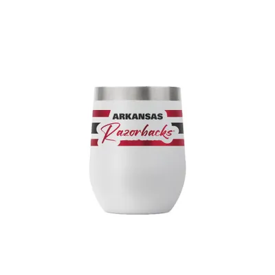  Razorbacks | Arkansas Gametime Sidekicks 12oz Script Stripe Stemless Tumbler | Alumni Hall