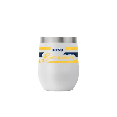  Bucs | Etsu Gametime Sidekicks 12oz Script Stripe Stemless Tumbler | Alumni Hall