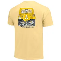 App | Appalachian State College Friends Comfort Colors Tee Alumni Hall