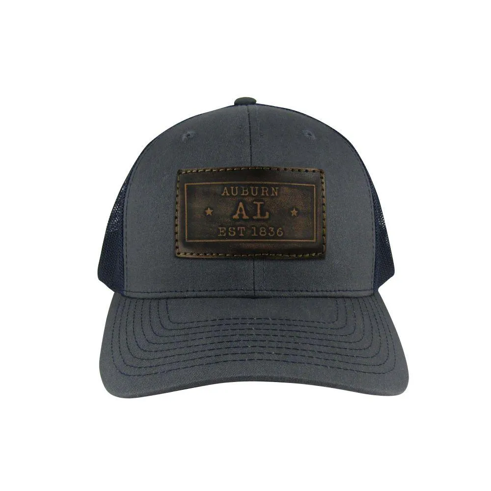 Atlanta Braves Leather Patch Hat 