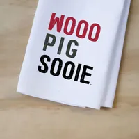  Razorbacks | Arkansas Woo Pig Sooie Tea Towel | Alumni Hall