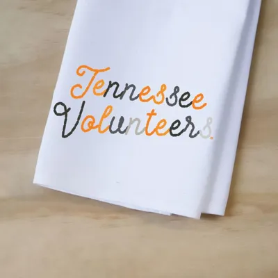  Vols | Tennessee Stitch Script Tea Towel | Alumni Hall