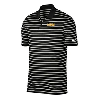 LSU Nike Golf Victory Stripe Polo