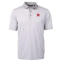 Huskers | Nebraska Cutter & Amp ; Buck Eco Pique Micro Stripe Polo Alumni Hall