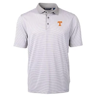 Tennessee Cutter & Buck Eco Pique Micro Stripe Polo