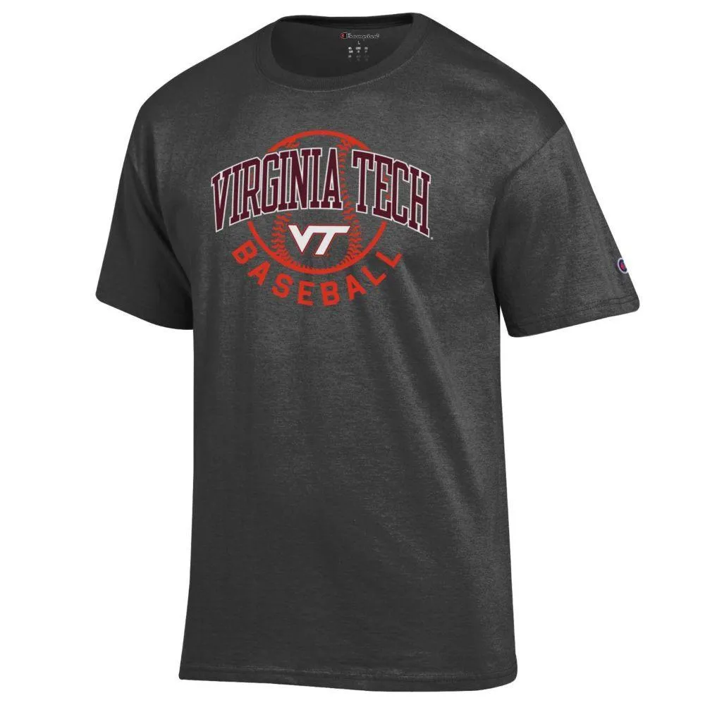 Hokies | Virginia Tech Champion Arch Over Baseball Tee Alumni Hall