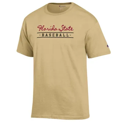 Fsu | Florida State Champion Women's Script Bar Baseball Tee Alumni Hall