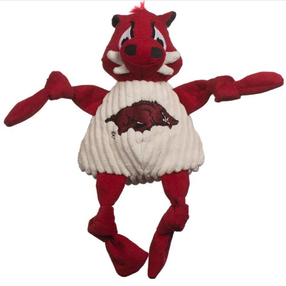 Arkansas Tusk the Razorback Knottie Pet Toy