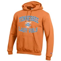 Lady Vols | Tennessee Champion Arch Logo Powerblend Hoodie Orange Mountain