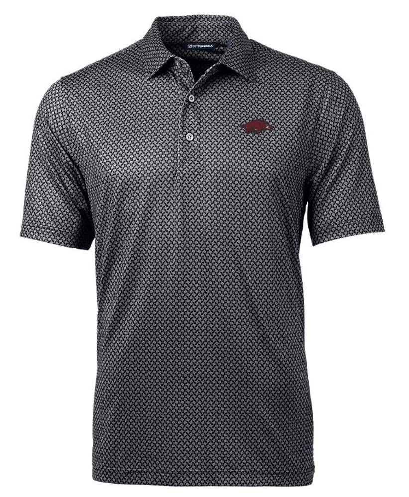 Razorbacks | Arkansas Cutter & Amp ; Buck Banner Print Polo Alumni Hall