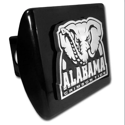 Alabama Elephant Chrome Emblem Metal Hitch Cover