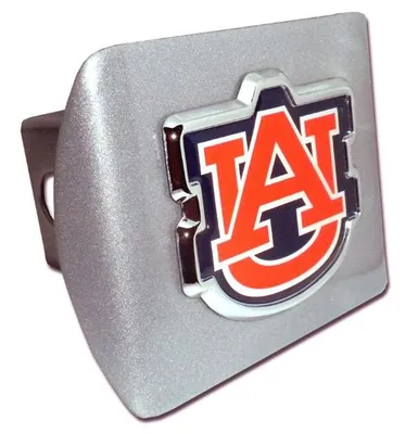  Aub | Auburn Color Emblem Metal Hitch Cover | Alumni Hall