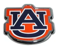  Aub | Auburn Color Chrome Auto Emblem | Alumni Hall