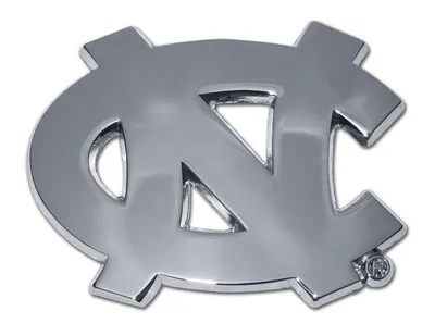  Unc | Carolina Chrome Auto Emblem | Alumni Hall