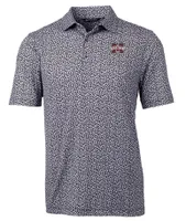 Bulldogs | Mississippi State Cutter & Amp ; Buck Pike Magnolia Print Polo Alumni Hall