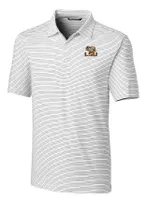 Lsu | Cutter & Amp ; Buck Forge Pencil Stripe Polo Alumni Hall