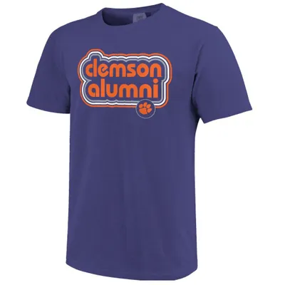 Clemson | Retro Lines Alumni Comfort Colors Tee Hall