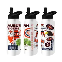  Aub | Auburn 34 Oz Stickers Quencher Bottle | Alumni Hall