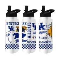 Kentucky 34 Oz Stickers Quencher Bottle