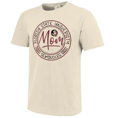 Fsu | Florida State Mom Script Stamp Comfort Colors Tee Alumni Hall