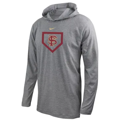 Fsu | Florida State Nike Baseball Dri- Fit Hoodie Tee Alumni Hall