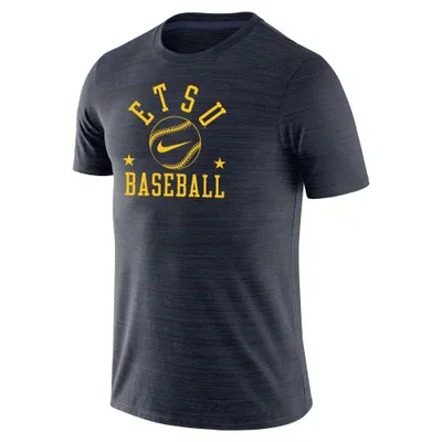 ETSU Nike Baseball Dri-Fit Velocity Tee