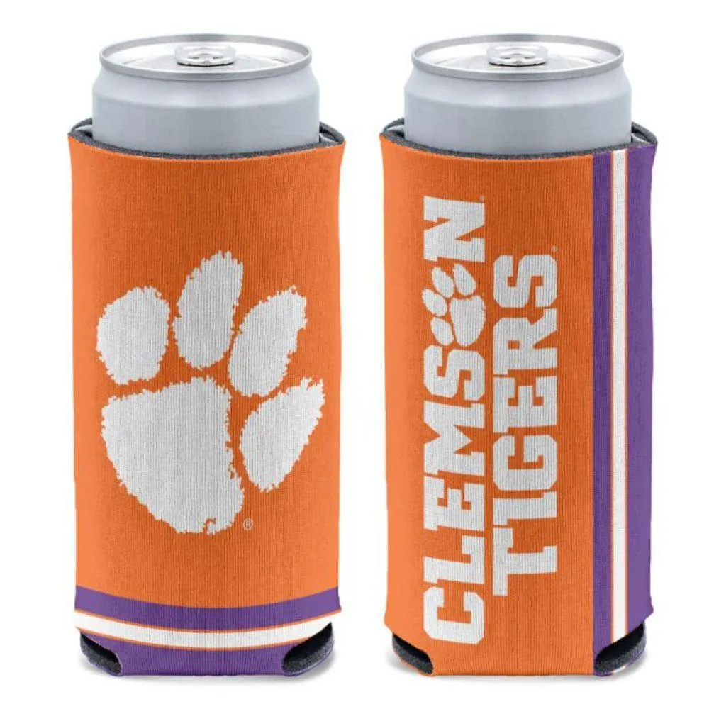  Clemson | Clemson 12 Oz Slim Can Cooler | Alumni Hall