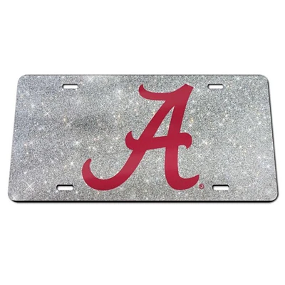 Alabama Glitter License Plate