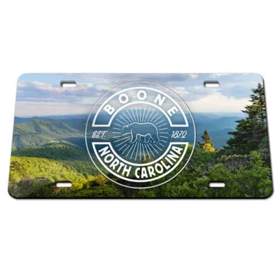  App | Boone North Carolina License Plate | Alumni Hall