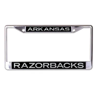  Razorbacks | Arkansas Black Metallic License Plate Frame | Alumni Hall