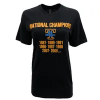 Lady Vols | Tennessee National Champs Years Tee Orange Mountain